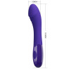 Pretty Love - Dildo Vibrateur Violet Elemental Youth